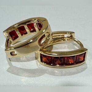 18 Karat gold filled earrings